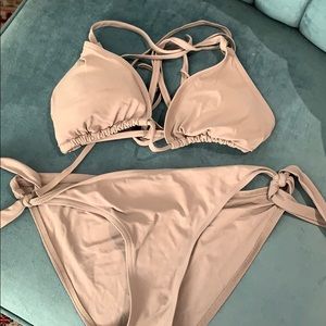 Gap body gray string bikini